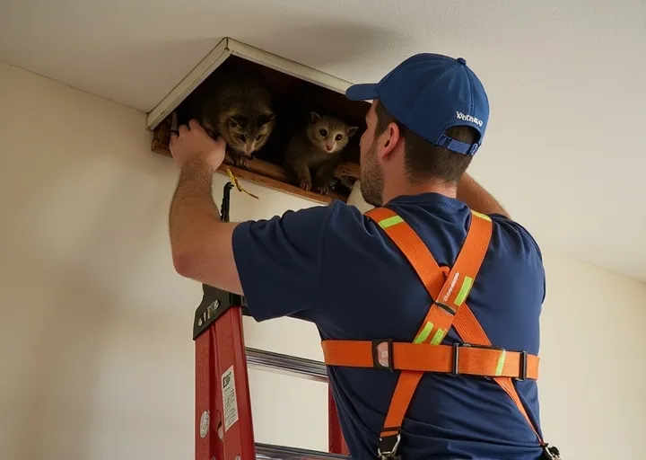 Safe Roof Cavity Access Woody Point
